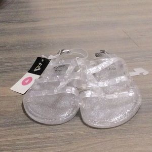 Summer clear shoes for girls